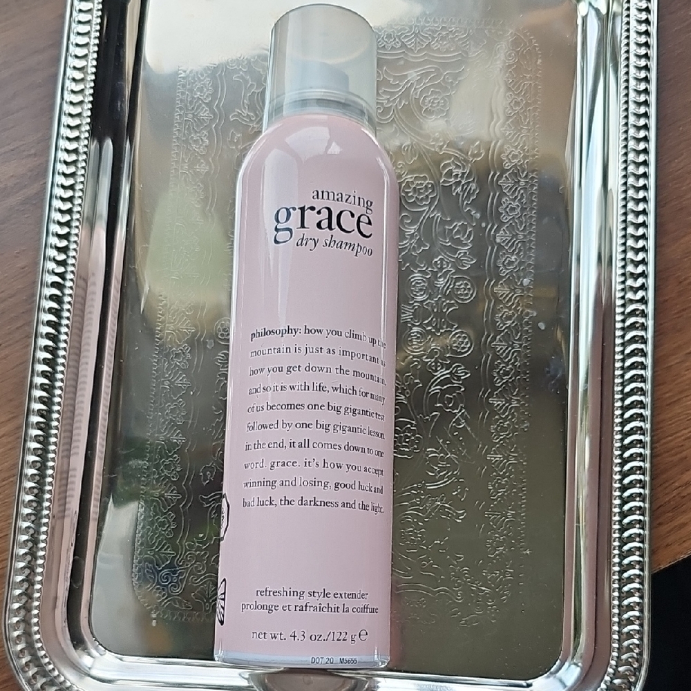New Philosophy Amazing Grace Dry Shampoo Spray Refreshing Style Extender 4.3 Oz